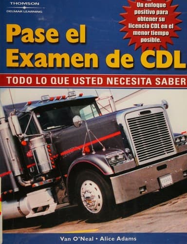 Portada de Pase el examen de CDL