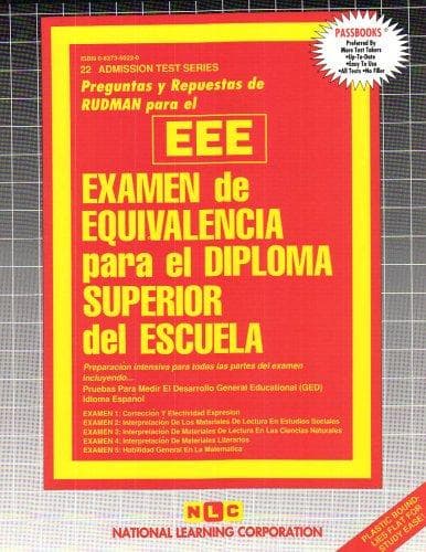 Portada de Examen De Equivalencia Para El Diploma De Escuela Superior (GED in Spanish)