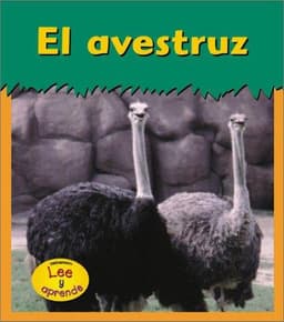Portada de El Avestruz / Ostrich (Animales Del Zoologico)