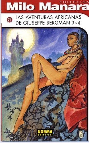 Portada de Las aventuras Africanas de Giuseppe Bergman Vol. 3/ African Adventures Vol. 3 (Milo Manara Coleccion)