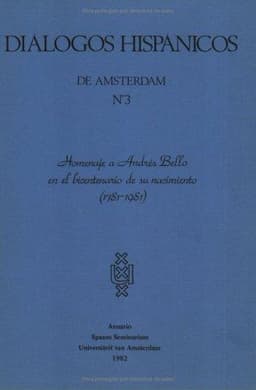 Portada de Homenaje a Andrés Bello en el bicentenario de su nacimiento (1781-1981)