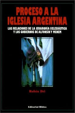 Portada de Proceso a la Iglesia argentina
