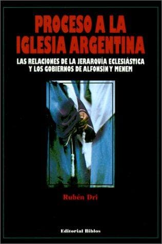Portada de Proceso a la Iglesia argentina