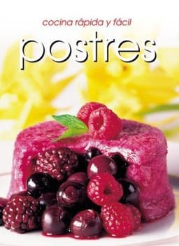 Portada de Cocina rápido y fácil postres (Cocina Rapida Y Facil)