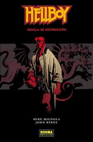 Portada de Hellboy: Semilla de Destrucciýýn/ Hellboy