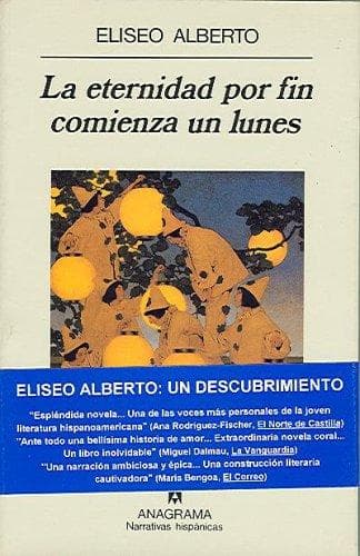 Portada de La eternidad por fin comienza un lunes