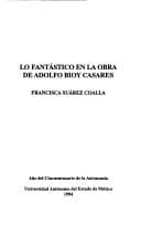 Portada de Lo fantástico en la obra de Adolfo Bioy Casares