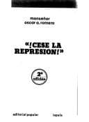 Portada de Cese la represión!