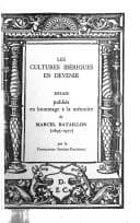 Portada de Les Cultures ibériques en devenir