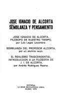 Portada de José Ignacio de Alcorta, semblanza y pensamiento