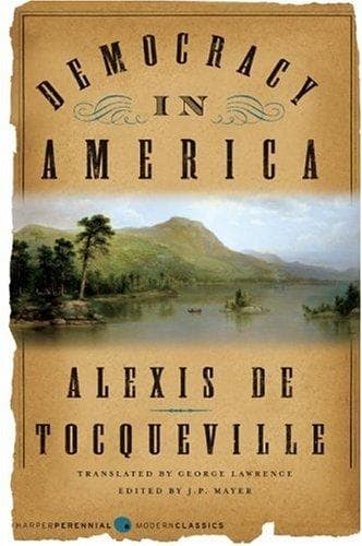 Portada de De la démocratie en Amérique