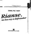 Portada de Ríanse, no los voy a defraudar