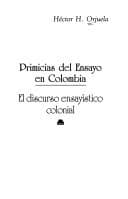 Portada de Primicias del ensayo en Colombia