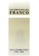 Portada de Los tebeos que leía Franco en la Guerra Civil, 1936-1939