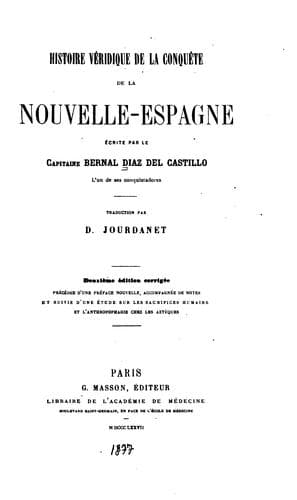 Portada de Historia verdadera de la conquista de la Nueva España