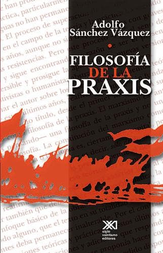 Portada de Filosofía de la praxis