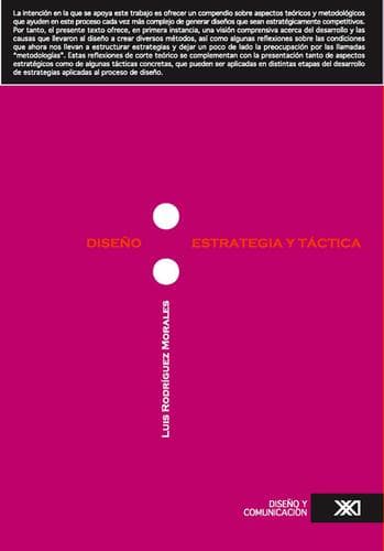Portada de Diseno, estrategia y tactica