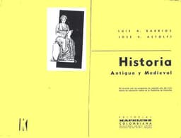 Portada de Historia Antigua y Medieval