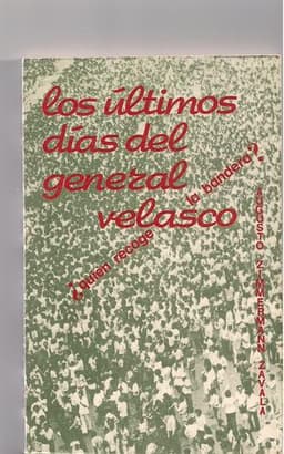 Portada de Los últimos días del general Velasco