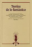Portada de Teorías de lo fantástico