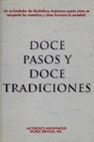 Portada de Doce pasos y doce tradiciones