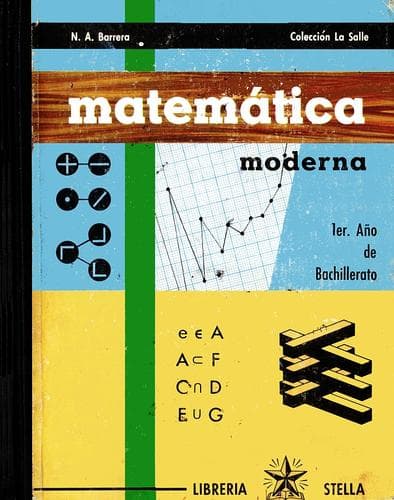 Portada de Matemática Moderna
