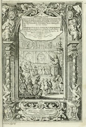 Portada de Monarquía indiana