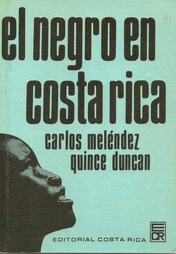 Portada de El negro en Costa Rica