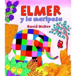 Portada de Elmer y la mariposa