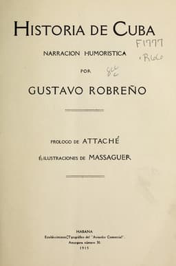 Portada de Historia de Cuba