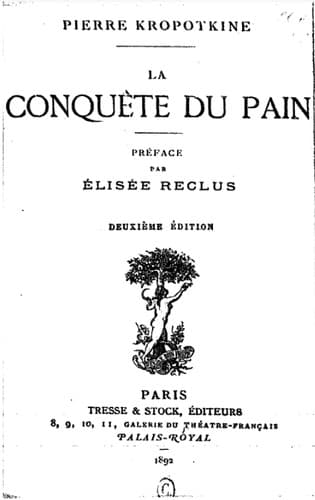 Portada de La conquête du pain