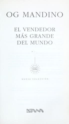 Portada de El vendedor ma s grande del mundo