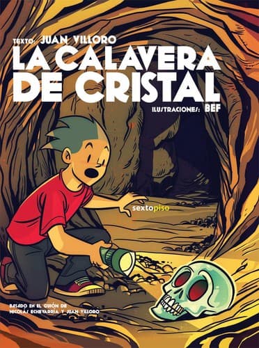 Portada de La calavera de cristal