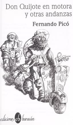 Portada de Don Quijote en motora y otras andanzas