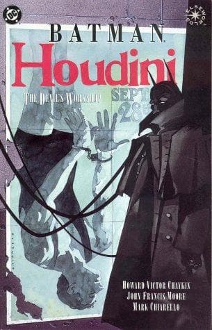 Portada de Batman/Houdini