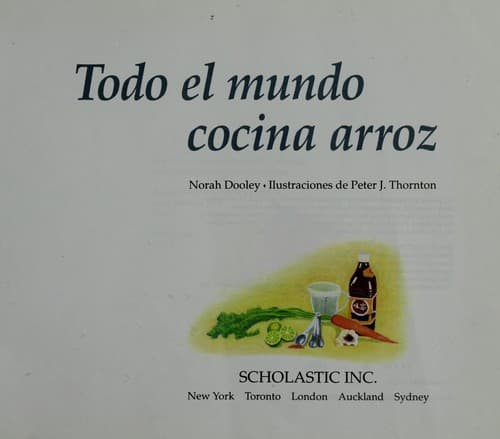 Portada de Todo el mundo cocina arroz