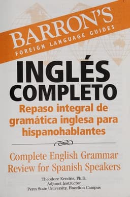 Portada de Inglés completo