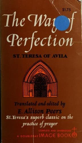 Portada de Camino de perfección [por] Santa Teresa de Jesús