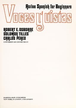 Portada de Voces y vistas