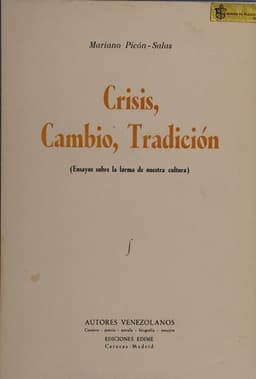 Portada de Crisis, cambio, tradición