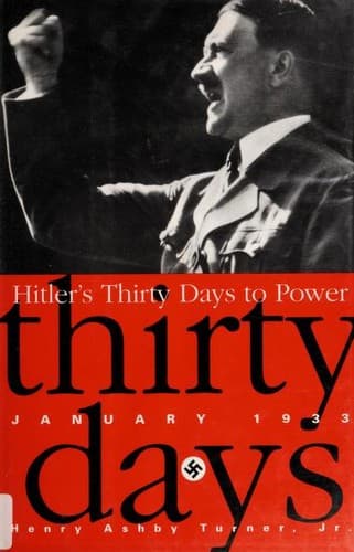 Portada de Hitler’s Thirty Days to Power