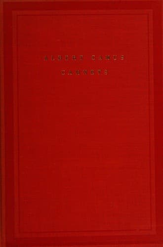 Portada de Carnets. mai 1935 — fevrier 1942