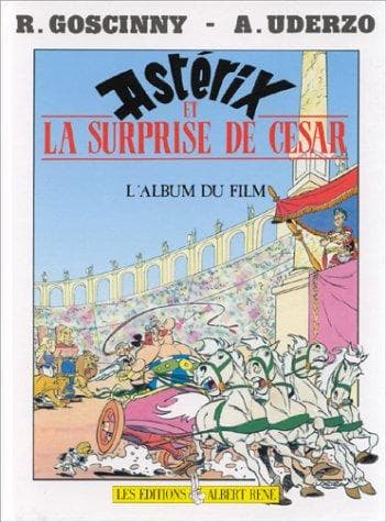 Portada de Astérix et la surprise de César