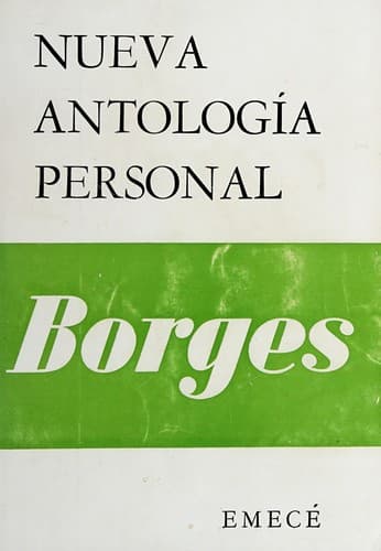 Portada de Nueva antología personal