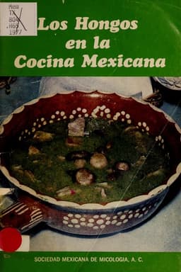 Portada de Los hongos en la cocina mexicana