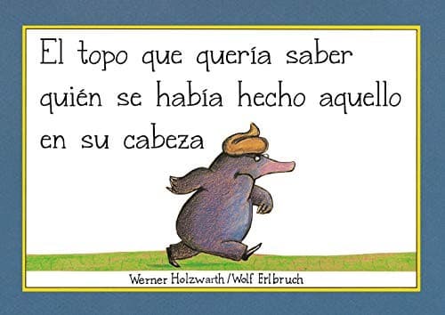 Portada de El topo que quería saber quién se había hecho aquello en su cabeza