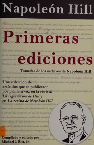 Portada de Primeras ediciones de Napoleón Hill