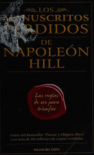 Portada de Los manuscritos perdidos de Napoleón Hill