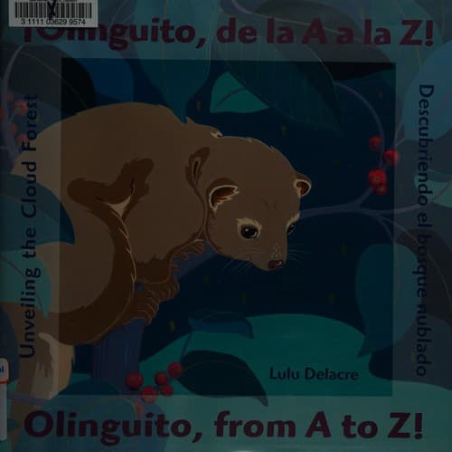 Portada de ¡Olinguito, de la A a la Z!