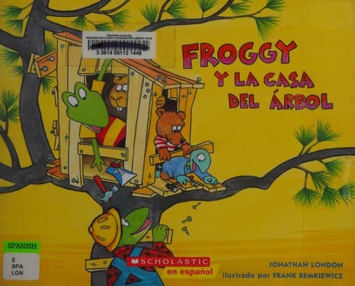 Portada de Froggy y la casa del árbol